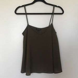 Topshop flowy tank